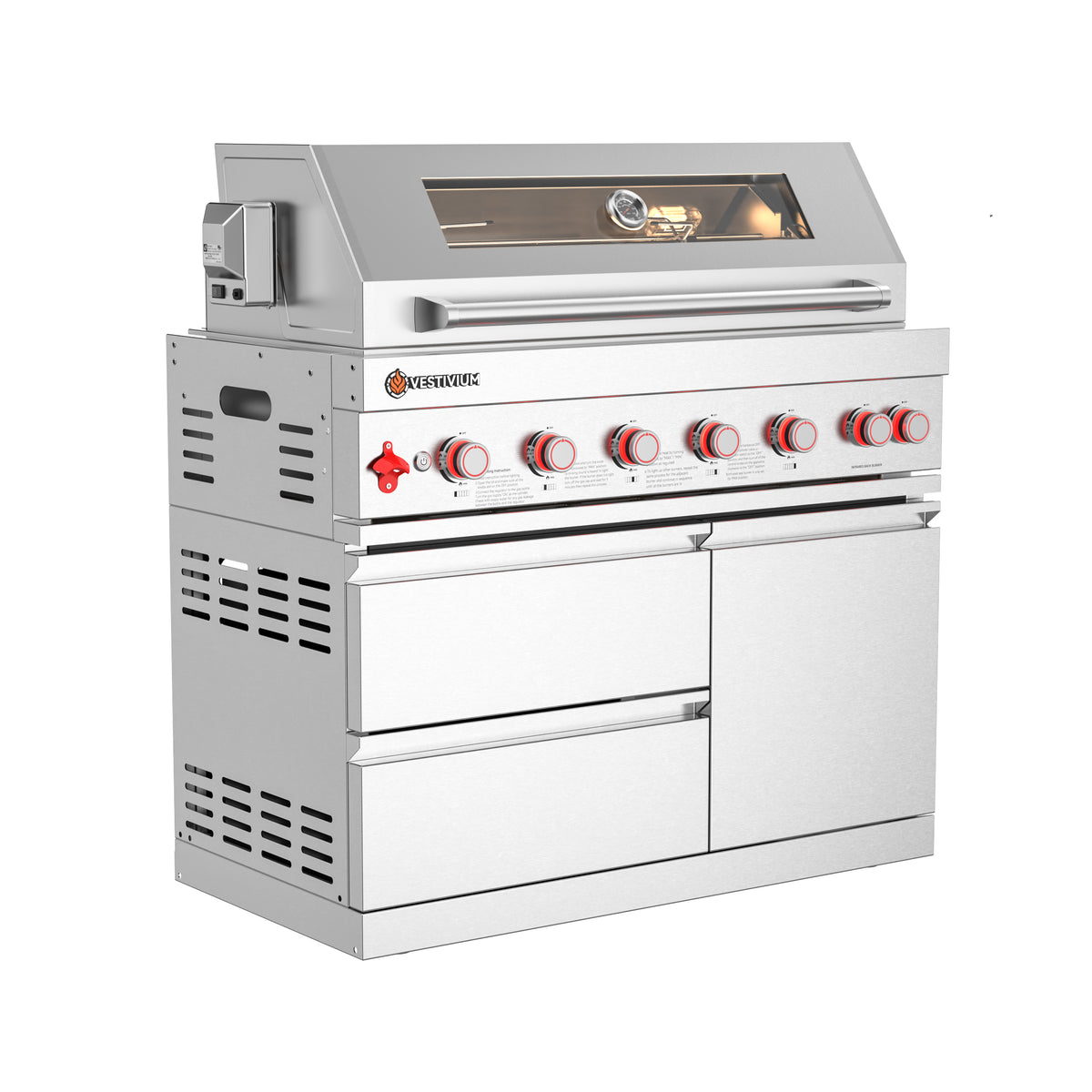 87900 BTU Outdoor Kitchen Grill Island