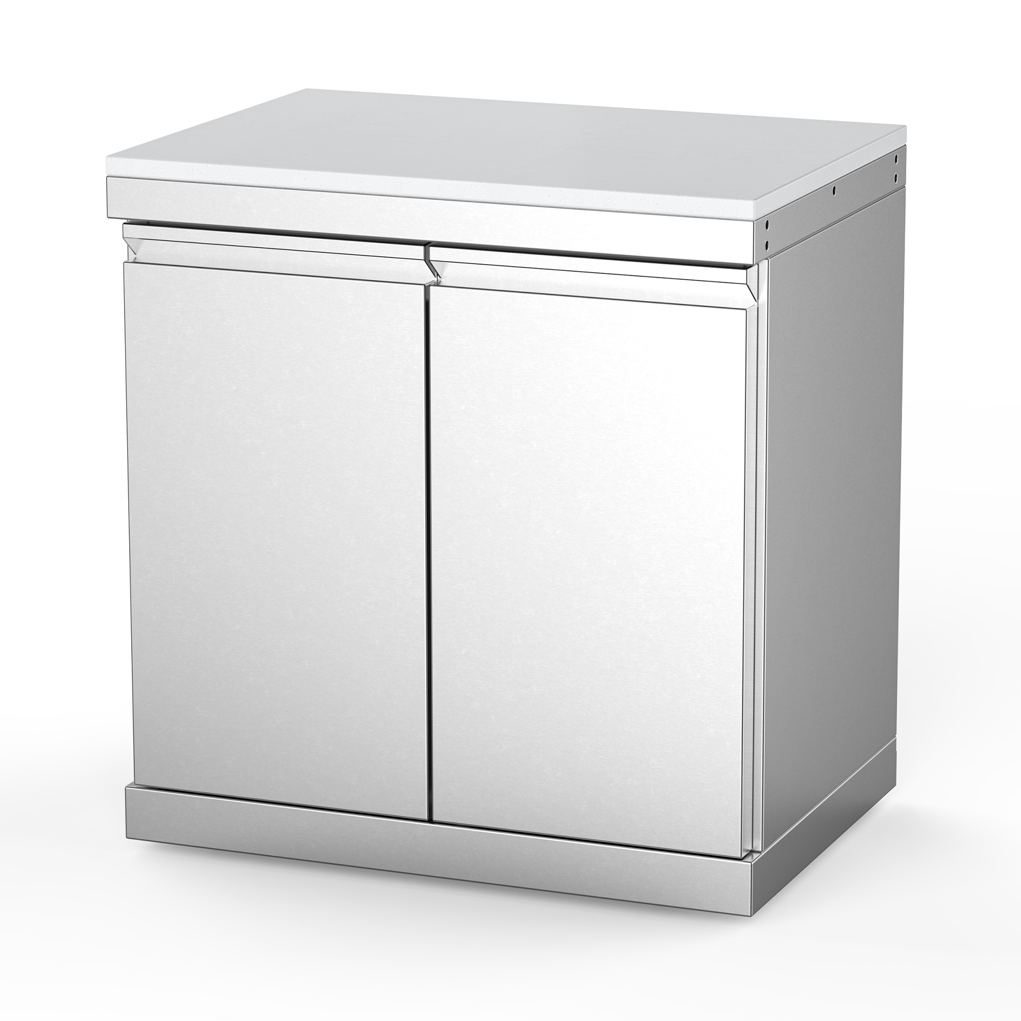 VESTIVIUM Stainless Steel Storage Cabinet - Double Door