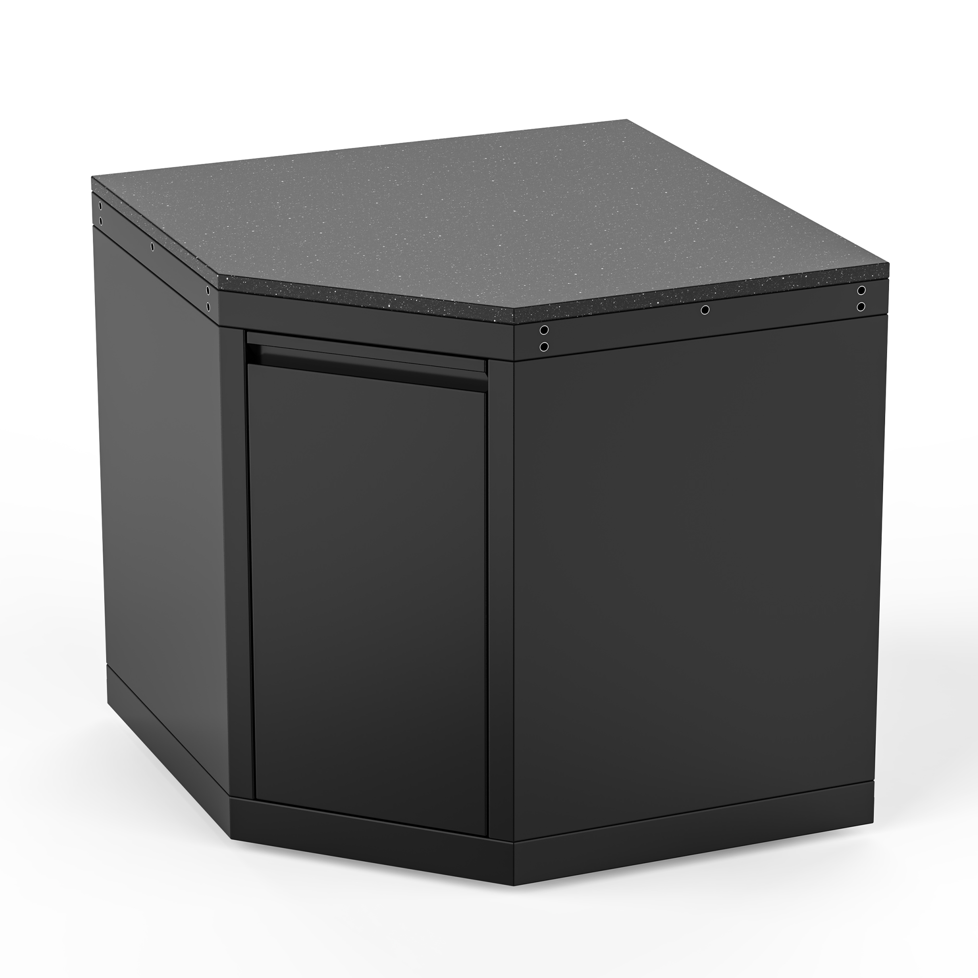 VESTIVIUM Wide Angle Corner Cabinet for Sera Series Outdoor Kitchen