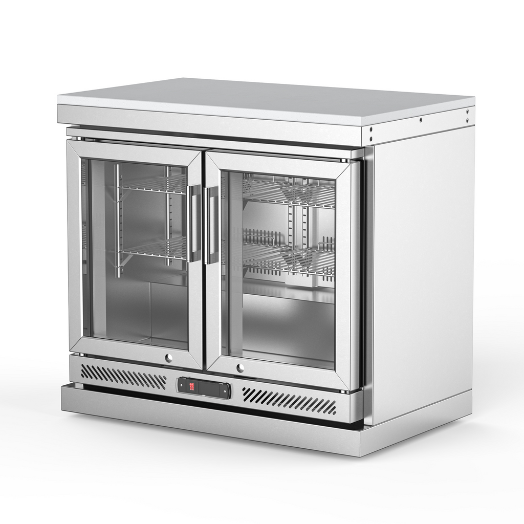 VESTIVIUM 115L Outdoor Double Door Refrigerator Cabinet