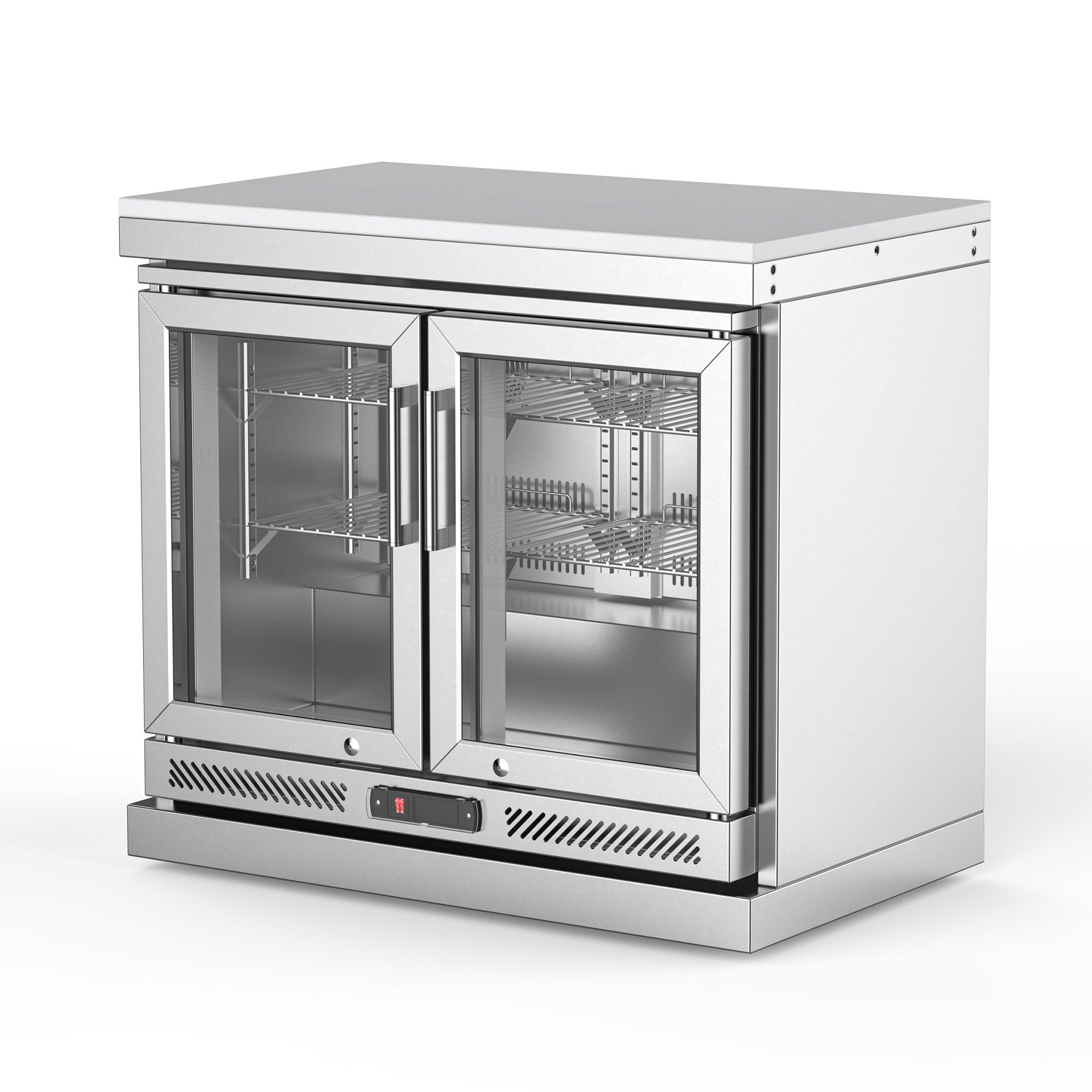 VESTIVIUM 115L Outdoor Double Door Refrigerator Cabinet