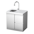 Stainless Steel Sink and Drawer Combo