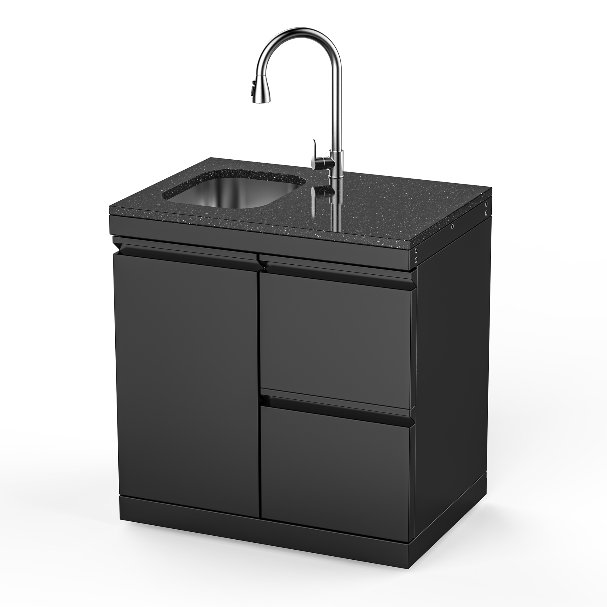 VESTIVIUM Stainless Steel Sink and Drawer Combo