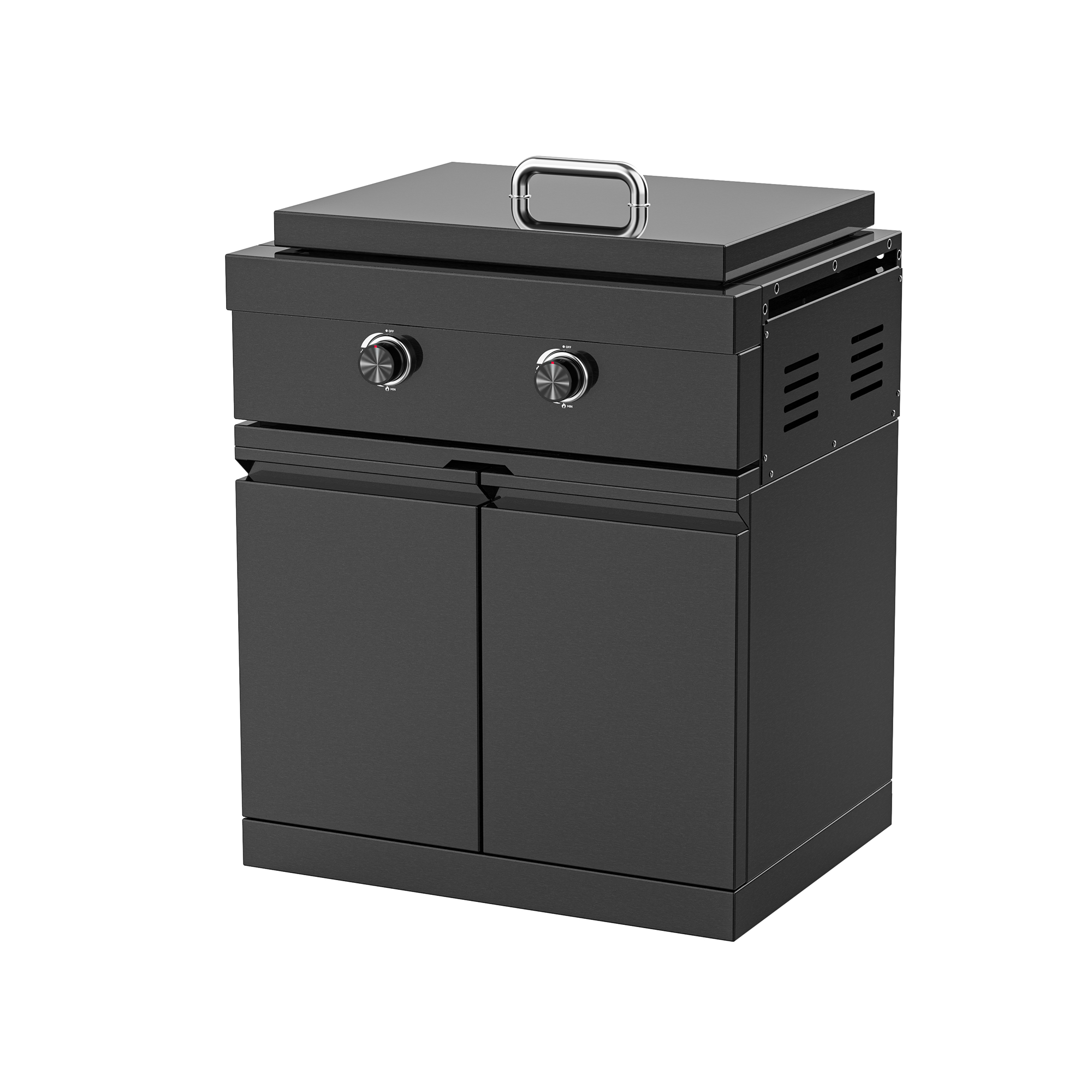 VESTIVIUM Teppanyaki Griddle Station for Outdoor Kitchen