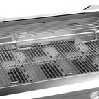 Vestivium Aurelia Series Outdoor Kitchen Island with Built - in Grill, Sink & Refrigerator Blue