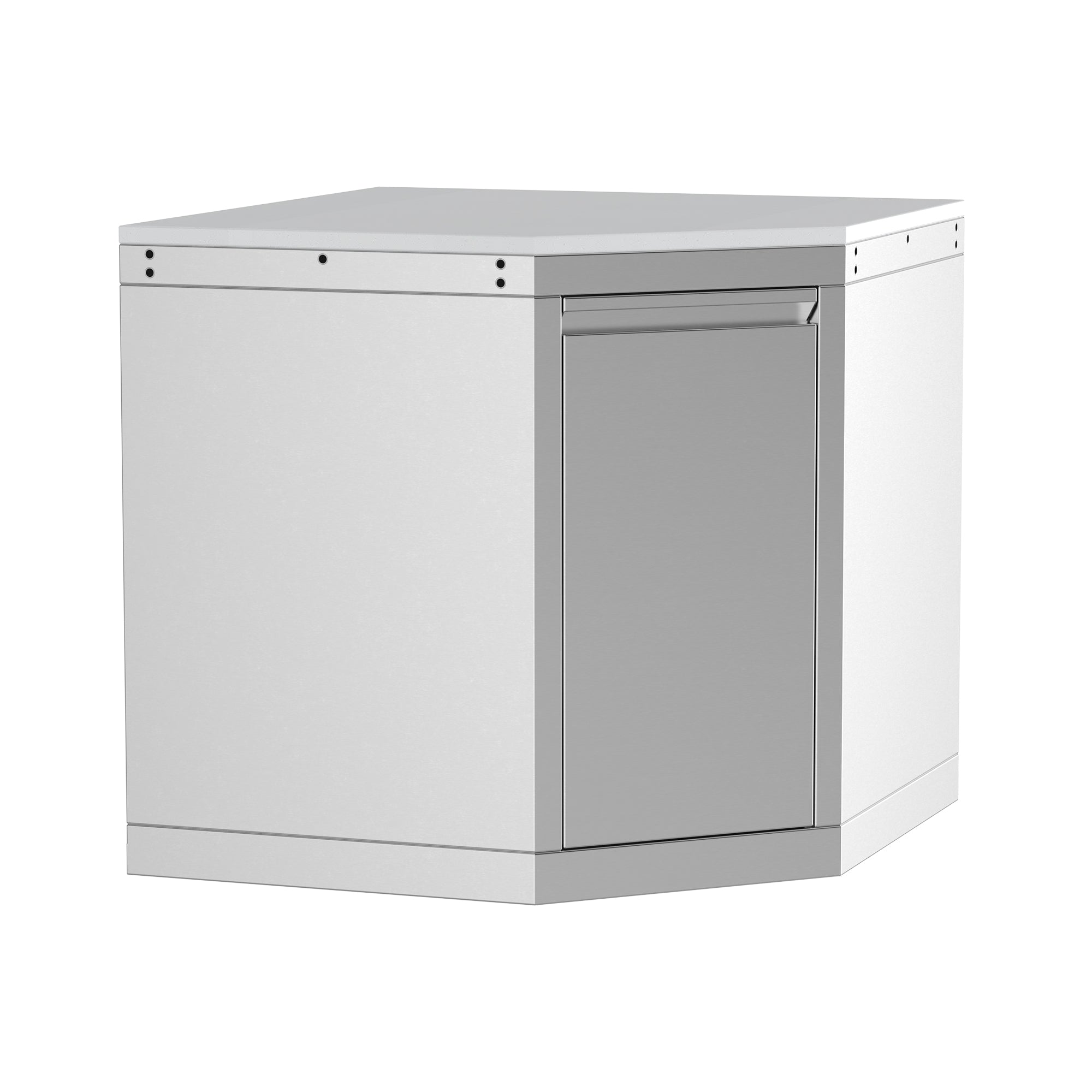 Wide Angle Corner Cabinet