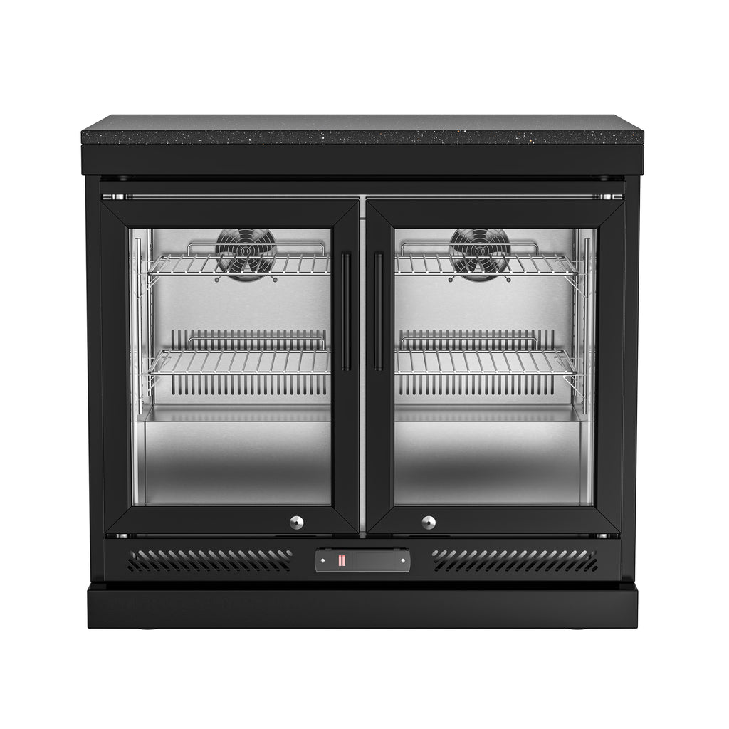 115L Double Door Refrigerator