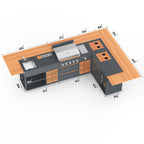 AEVA Series Set Outdoor Kitchen — Premium Performance for Outdoor Living