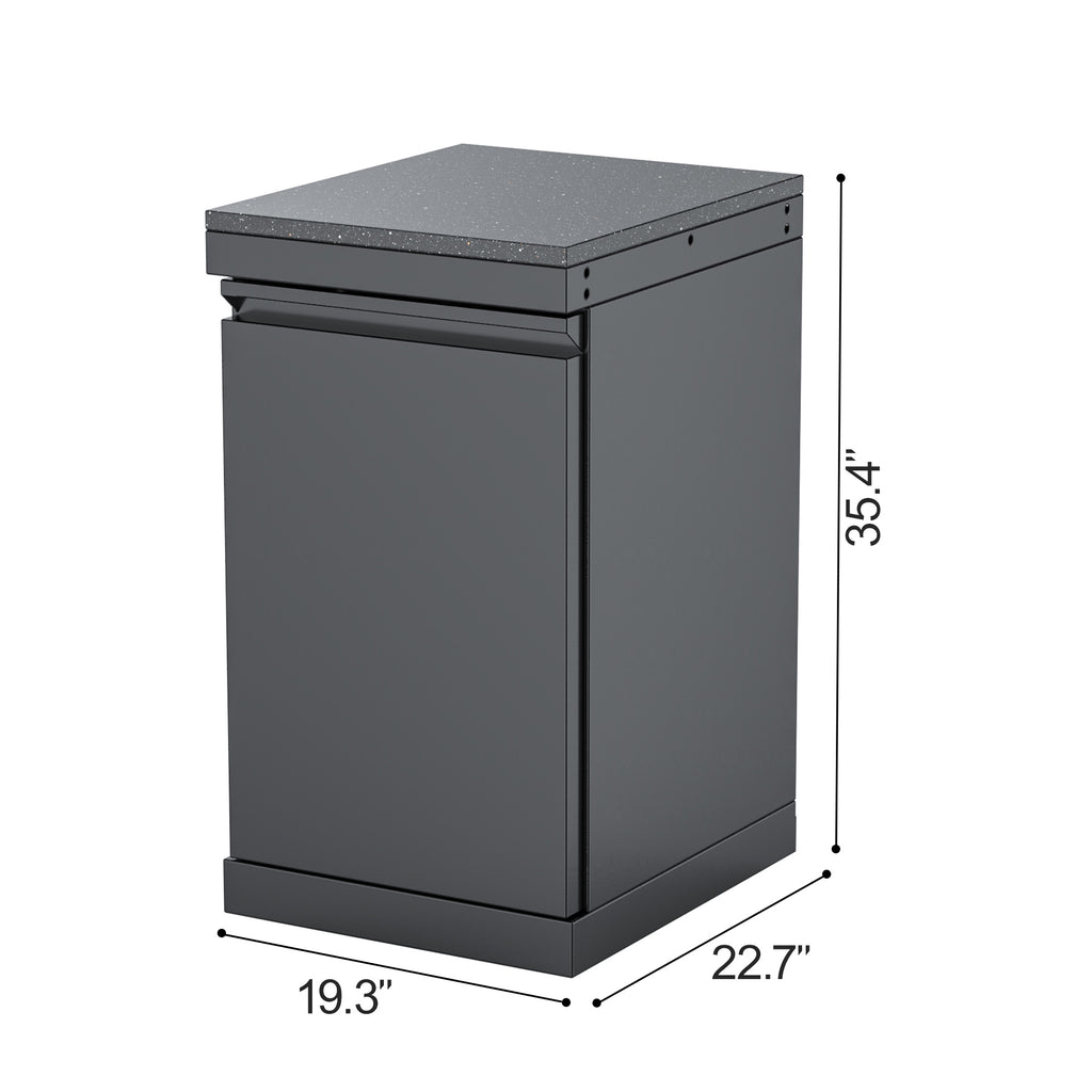 Single-Door Storage Cabinet Module