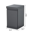 Single-Door Storage Cabinet Module