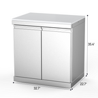 Double-Door Storage Cabinet Module