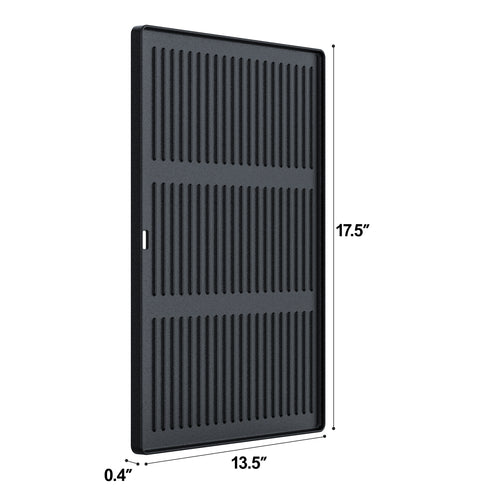 2-in-1 Reversible Cast Iron Griddle for Grill