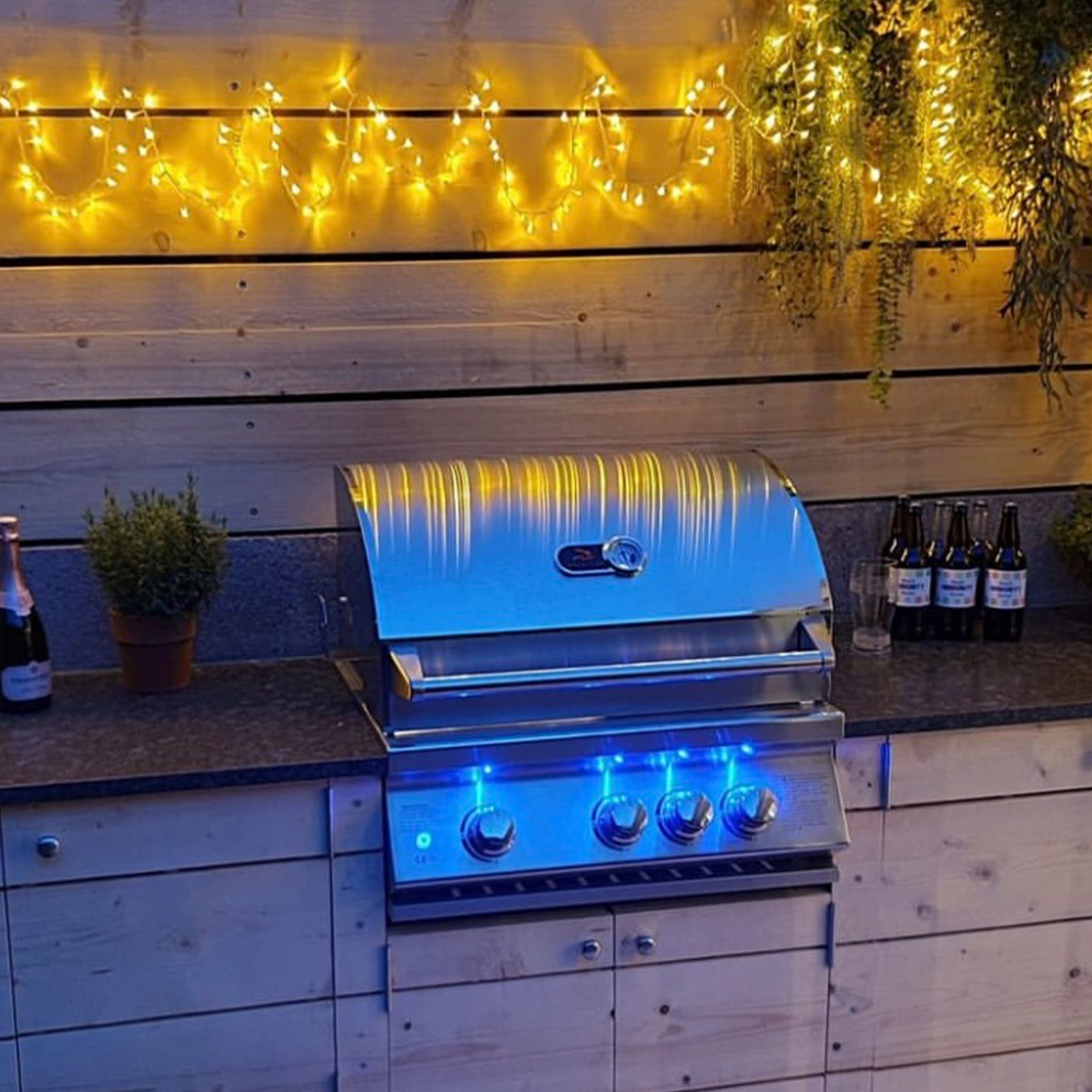Whistler Built In 3-Burners Grill