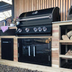 Whistler Built In 4-Burners Grill BLACK SERIES