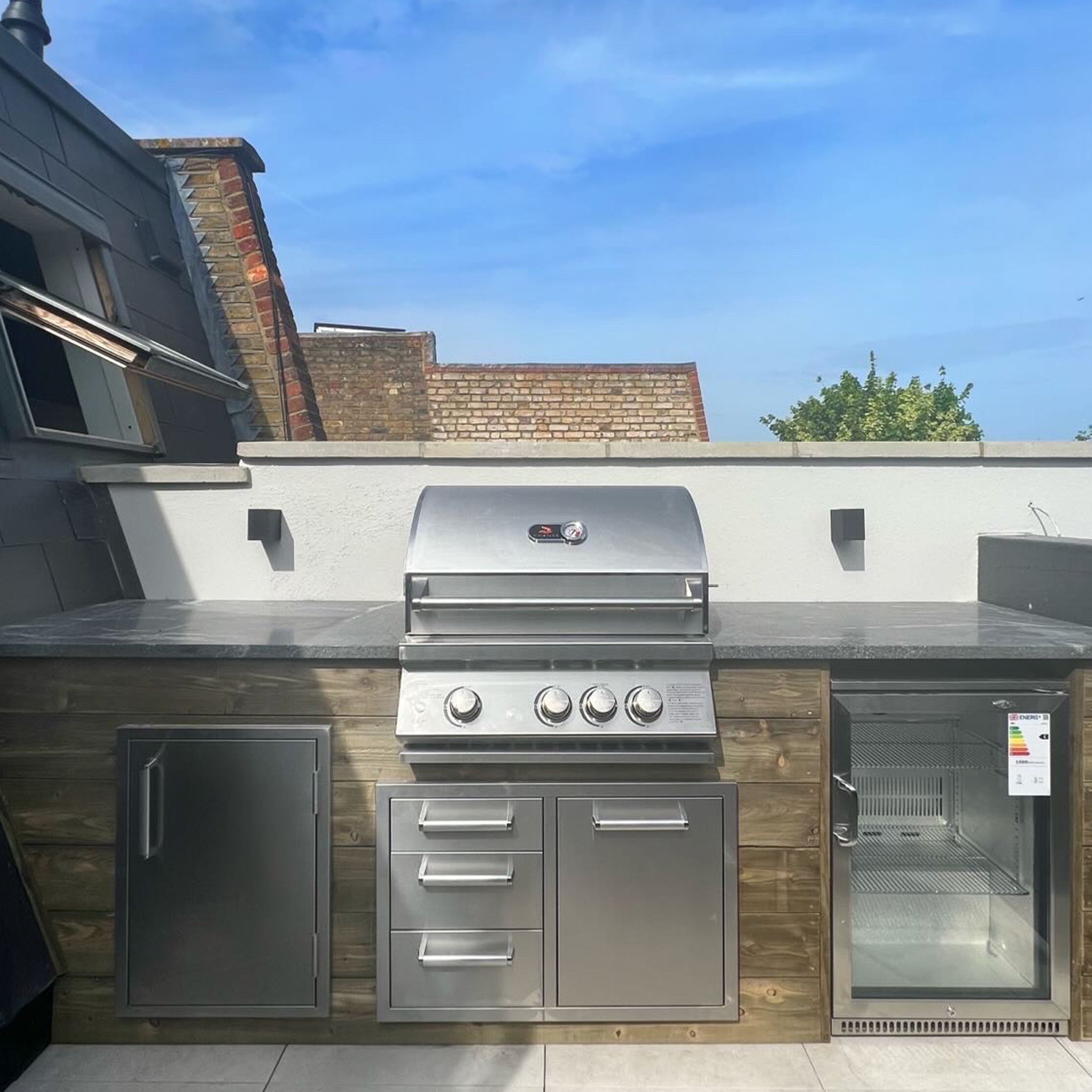 Whistler Built In 3-Burners Grill