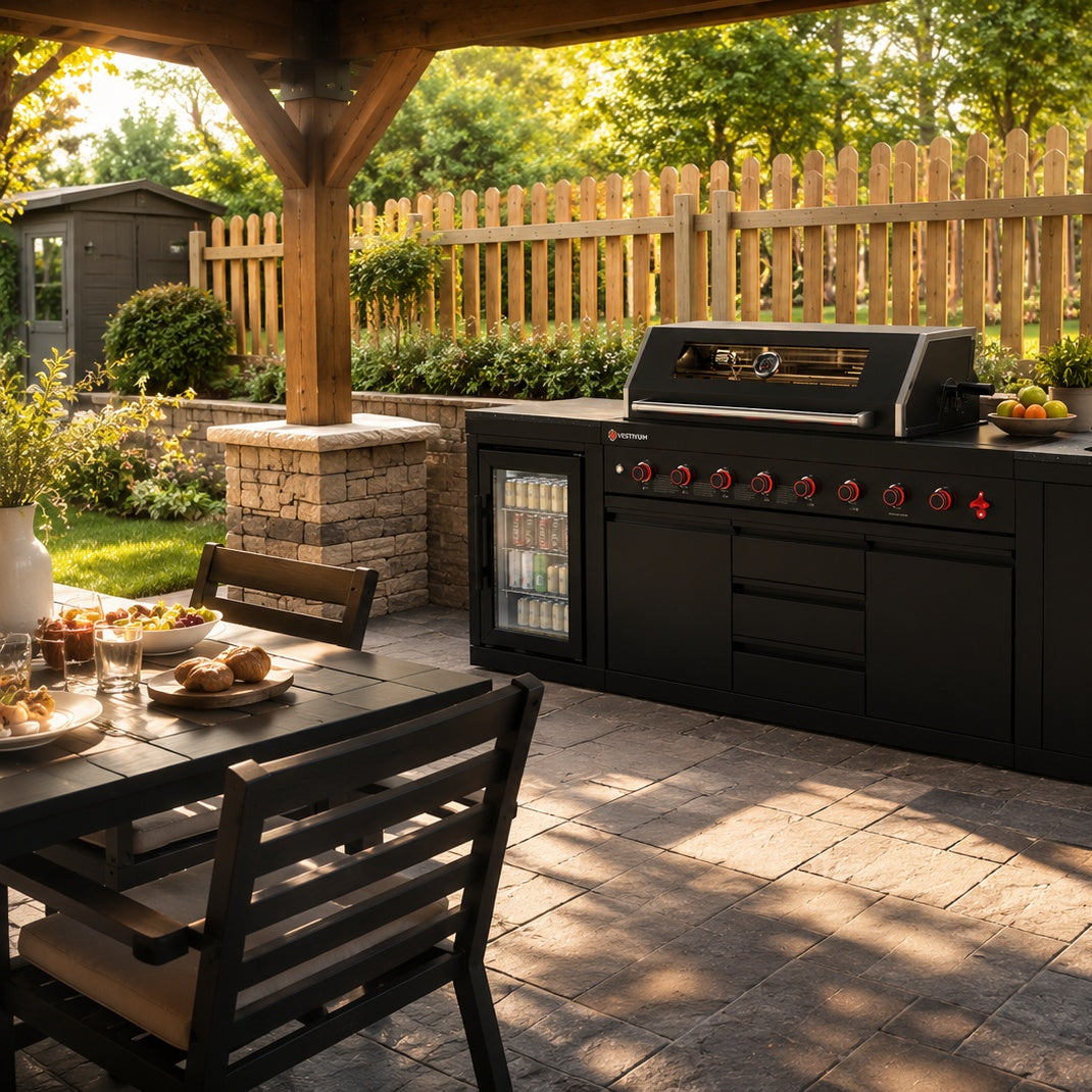 SERA-C Series Outdoor Modular Kitchen – All-in-One Backyard Cooking System